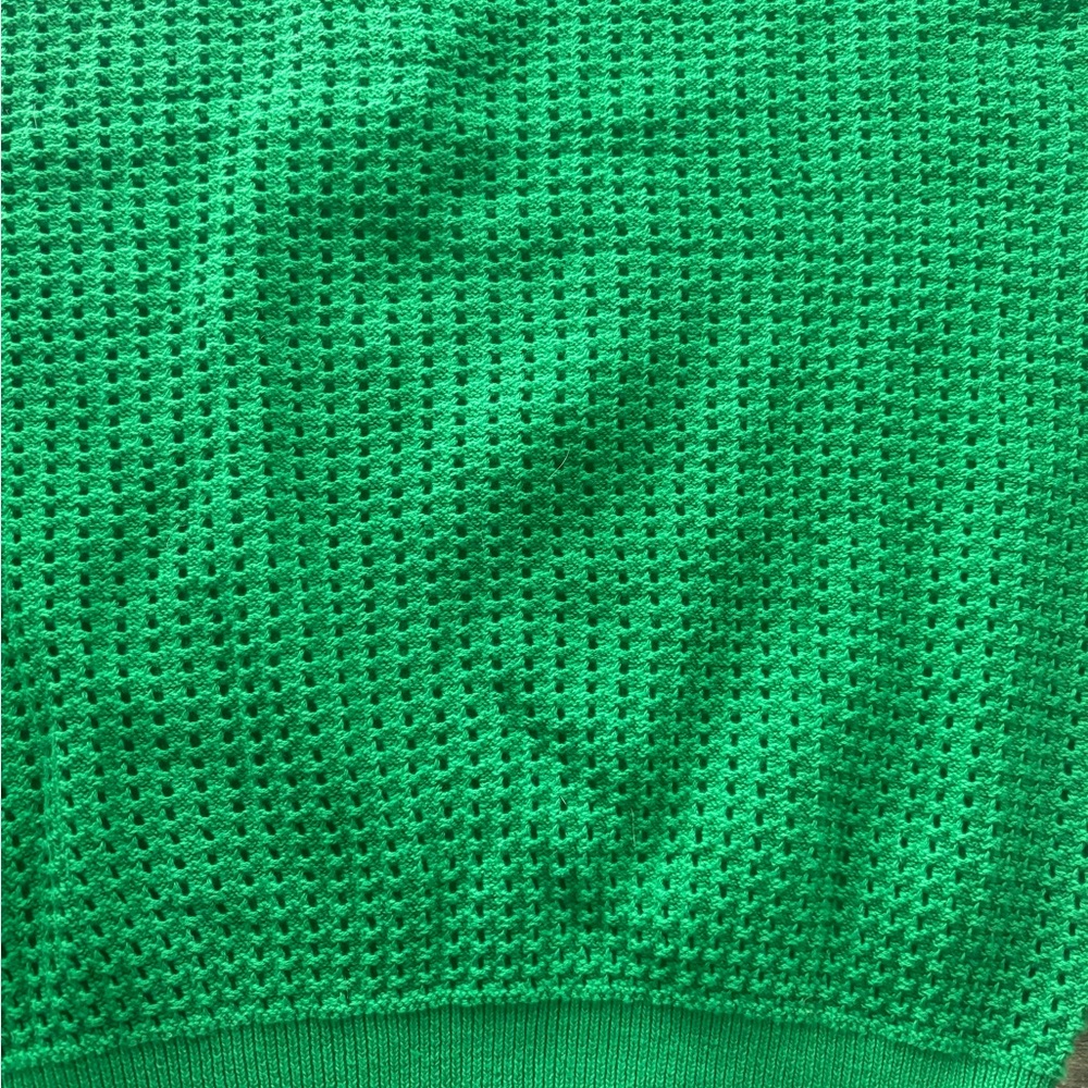 Clare V Vibrant Green Knit Polo - Picture 4 of 4